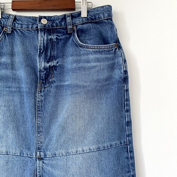 Reformation Jeans Tazz Maxi Denim Skirt - Picture 7 of 16